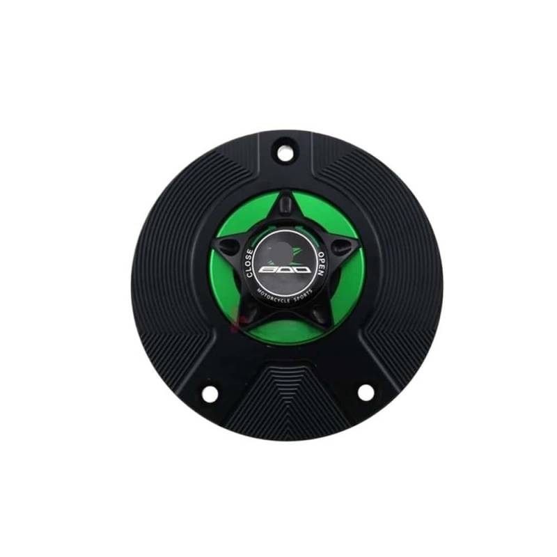 Für Z800 2013-2016 Motorrad Tankdeckel Abdeckung Zubehör Tankabdeckung(Green) von Jiechao