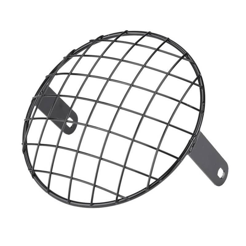 Jiechao Motorradteile 8 Zoll Motorrad Scheinwerfer Mesh Grill Schutz Front Lampe Mesh Grille Abdeckung Schutz Für 7 Zoll Durchmesser Scheinwerfer von Jiechao