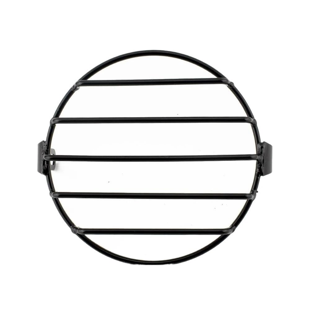 Jiechao Motorradteile Für Cafe Racer Für Cruiser 6,5 "Motorrad Scheinwerfer Mesh Grill Schutz Front Lampe Mesh Grille Abdeckung Schutz Scheinwerfer Abdeckung(Color6) von Jiechao