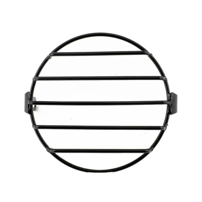 Jiechao Motorradteile Für Cafe Racer Für Cruiser 6,5 "Motorrad Scheinwerfer Mesh Grill Schutz Front Lampe Mesh Grille Abdeckung Schutz Scheinwerfer Abdeckung(Color6) von Jiechao