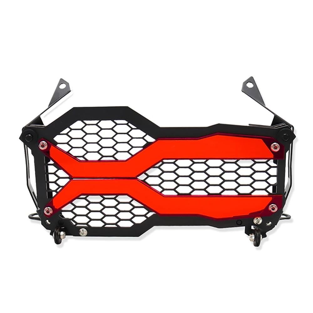 Jiechao Motorradteile Für GS 1250 Für Adventure 2024 Für R1250GS Für ADV Für GSA1250 2023-2019 Motorrad Scheinwerfer Schutz Grille Abdeckung(Color13) von Jiechao