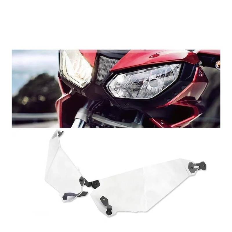 Jiechao Motorradteile Für MT-07 Für Tracer GT Für Tracer Für 700 GT 2016-2019 Motorrad Scheinwerfer Protektoren Scheinwerfer Schutz Schutz Abdeckung von Jiechao