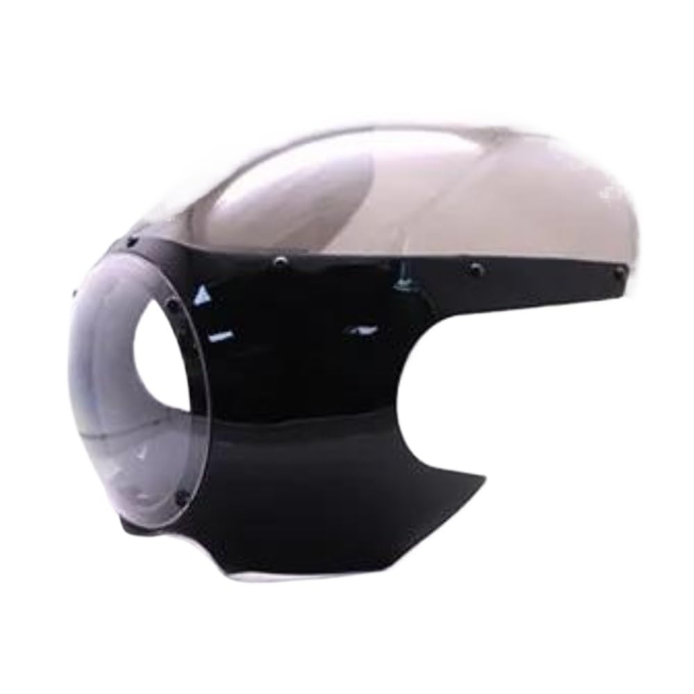 Jiechao Motorradteile Für Motorradzubehör Motorrad Universal Scheinwerfer Lampenschirm(Black Cover) von Jiechao