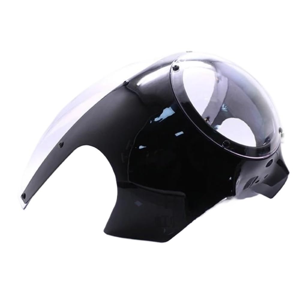 Jiechao Motorradteile Für Motorradzubehör Motorrad Universal Scheinwerfer Lampenschirm(Transparent Cover) von Jiechao