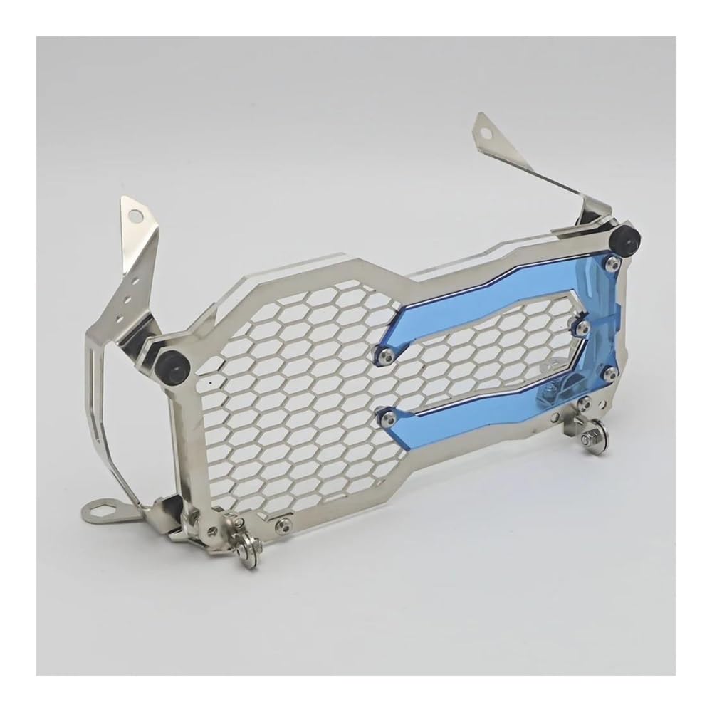 Jiechao Motorradteile Für R1250GS Für ADV Für R 1250 GS Für 1250GS Für ADV Für Adventure 2018-2021 Motorrad Scheinwerfer Schutz Grille Schutz Abdeckung Schutz Grill(Color1) von Jiechao