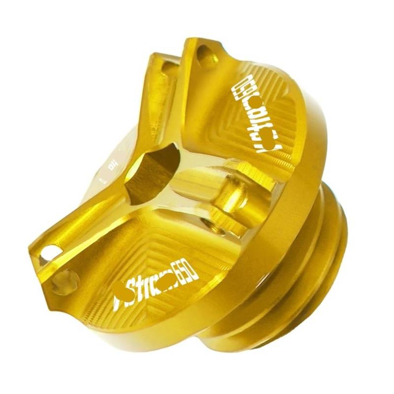 M20 * 15 Für V-Strom 650 Für V-Strom 650 2004-2021 Motorrad Öl Tank Gas Kappe Tankabdeckung(Color 1) von Jiechao