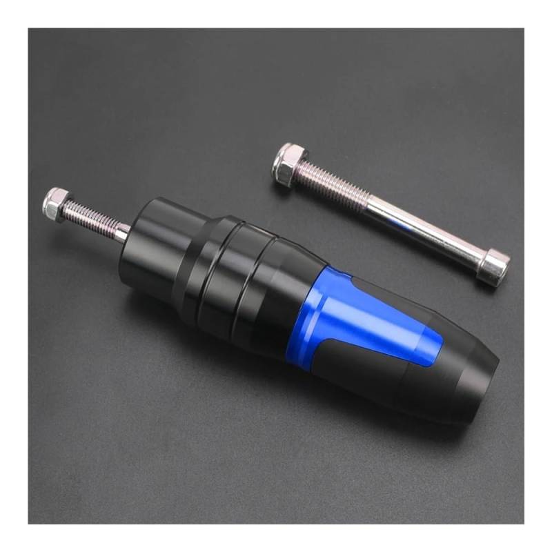 Motocross Zubehör Für DL250 FÜR V-Strom 250 2017-2020 Motorradauspuffrahmen Sliders Crash Pad Protector Falling Protector(Blue) von Jiechao