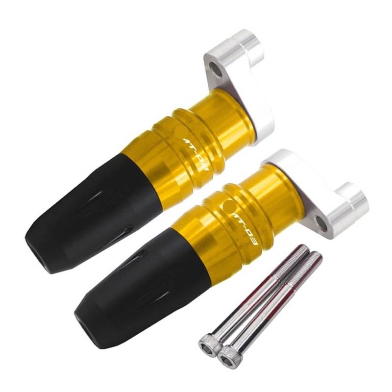 Motocross Zubehör Für Für MT03 Für MT-25 Motorrad Links Und Rechts Fallschutzrahmen Slider Verkleidungsschutz Anti Crash Pad Protector(Color -04) von Jiechao