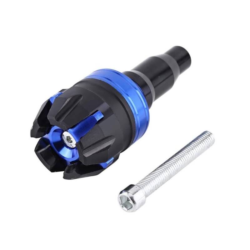 Motocross Zubehör Motorrad Rahmen Slider Fallen Protector 8mm Schraube M8 Anti Crash Motor Schutz Pad Stange(Blue) von Jiechao