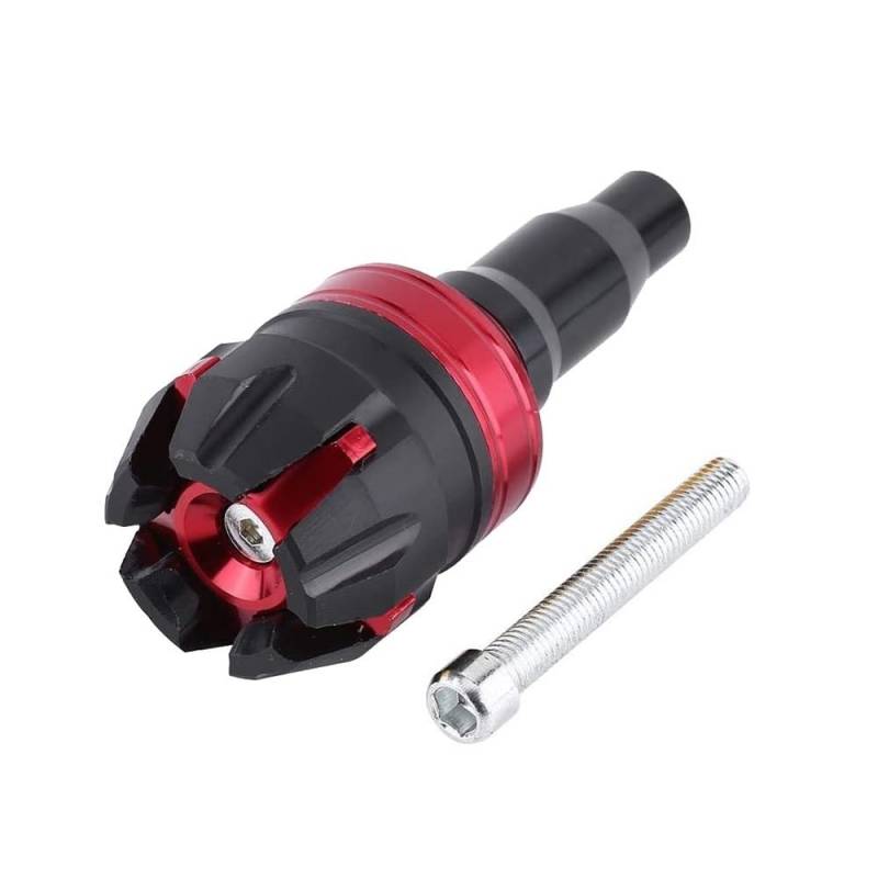 Motocross Zubehör Motorrad Rahmen Slider Fallen Protector 8mm Schraube M8 Anti Crash Motor Schutz Pad Stange(Red) von Jiechao