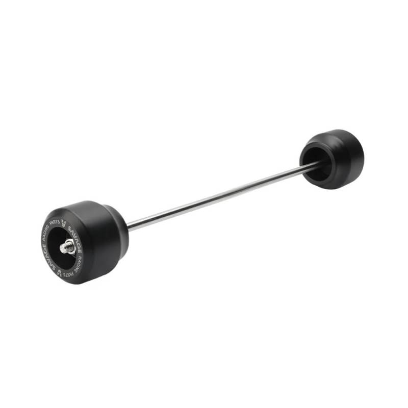 Motocross Zubehör Rahmenverkleidung Crash Sliders Vorder- Und Hinterradachsen-Slider Für MT07 Für MT-07 Für Tracer 700GT/7GT 2016-2024(Front Wheel Slider) von Jiechao