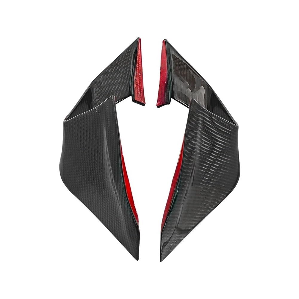 Motorrad Feste Wind Flügel Aerodynamische Spoiler Winglet Für ZX-25R Für ZX25R Für ZX-4R Für ZX-4RR 2021-2024 Motorrad zubehör(Color 02) von Jiechao