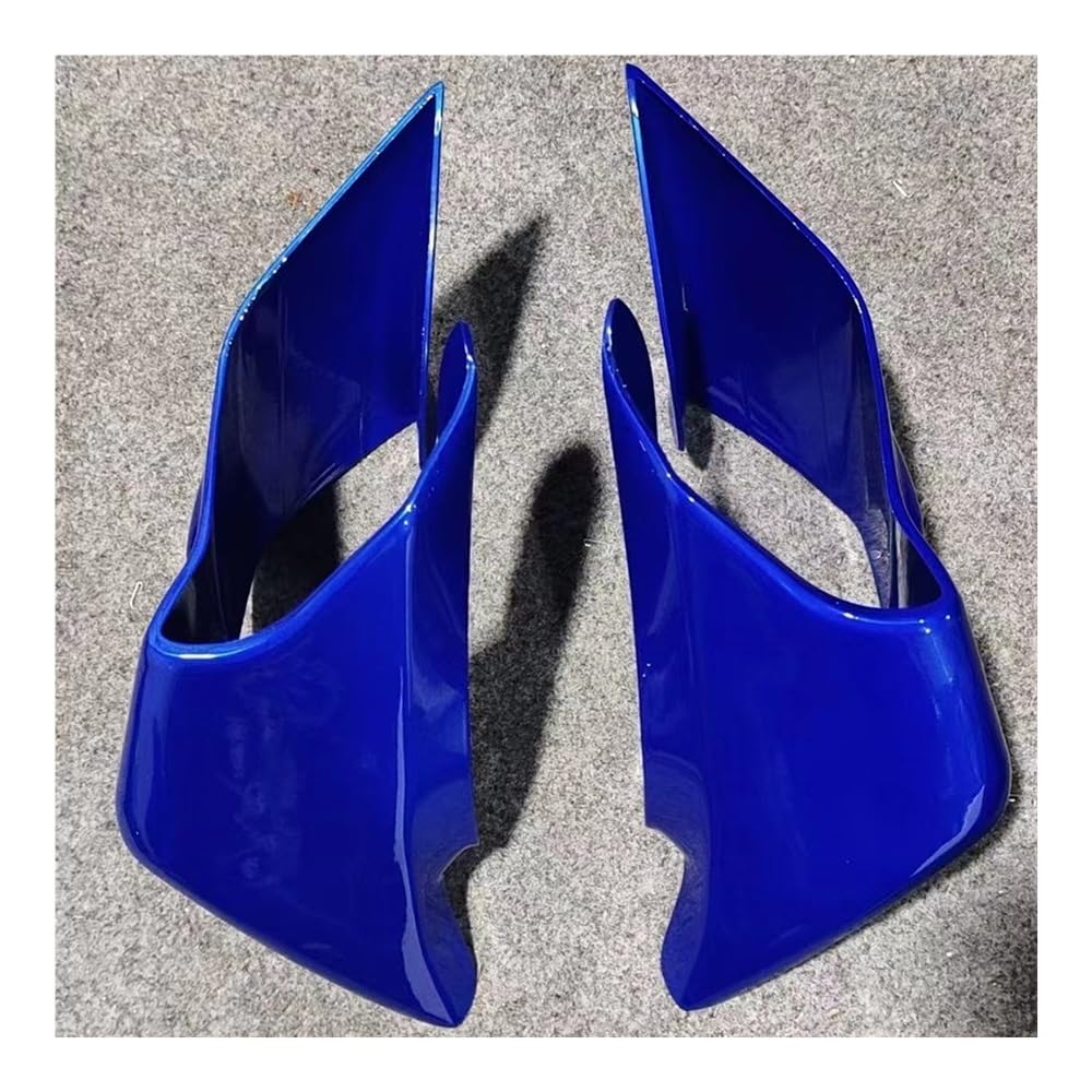 Motorrad Fixed Wing Modifizierte Aerodynamische Seite Wind Flügel Spoiler Verkleidung Für YZF Für R3 Für R25 2019-2023 Motorrad zubehör(Blue) von Jiechao