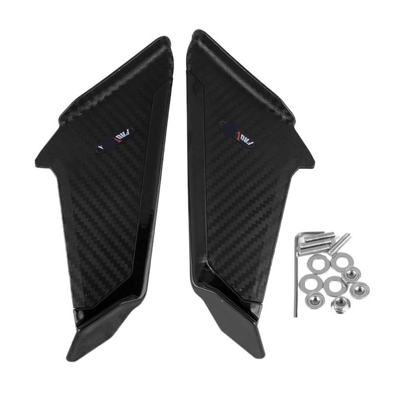 Motorrad Front Aerodynamische Winglets Seite Spoiler Dynamische Verkleidung Flügel Kit Für CBR600 Für CBR650R Für CBR1000 Motorrad zubehör(Color 4) von Jiechao