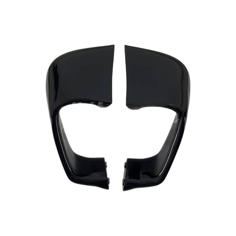 Motorrad Spoiler Flügel Aerodynamische Winglet Für YZF Für R1 2015-2022 Für R6 207-2022 Motorrad zubehör(Bright Black) von Jiechao