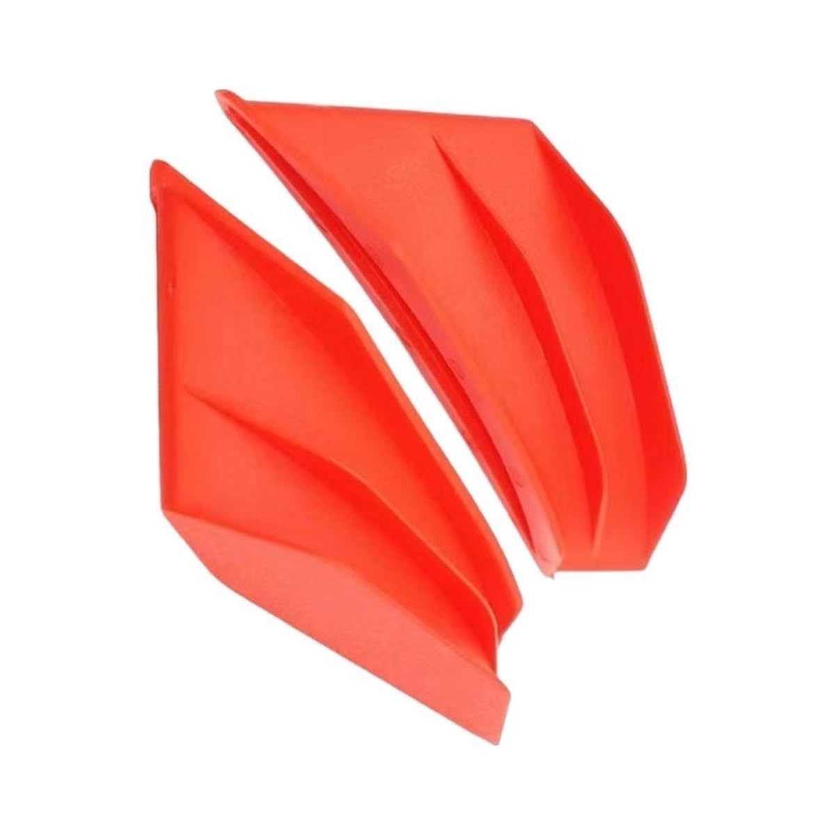 Motorrad-Spoiler Motorrad-Flügel Motorrad-Verkleidungs-Winglets Motorrad-Winglet Motorrad-aerodynamische Winglets Motorrad zubehör(Red) von Jiechao