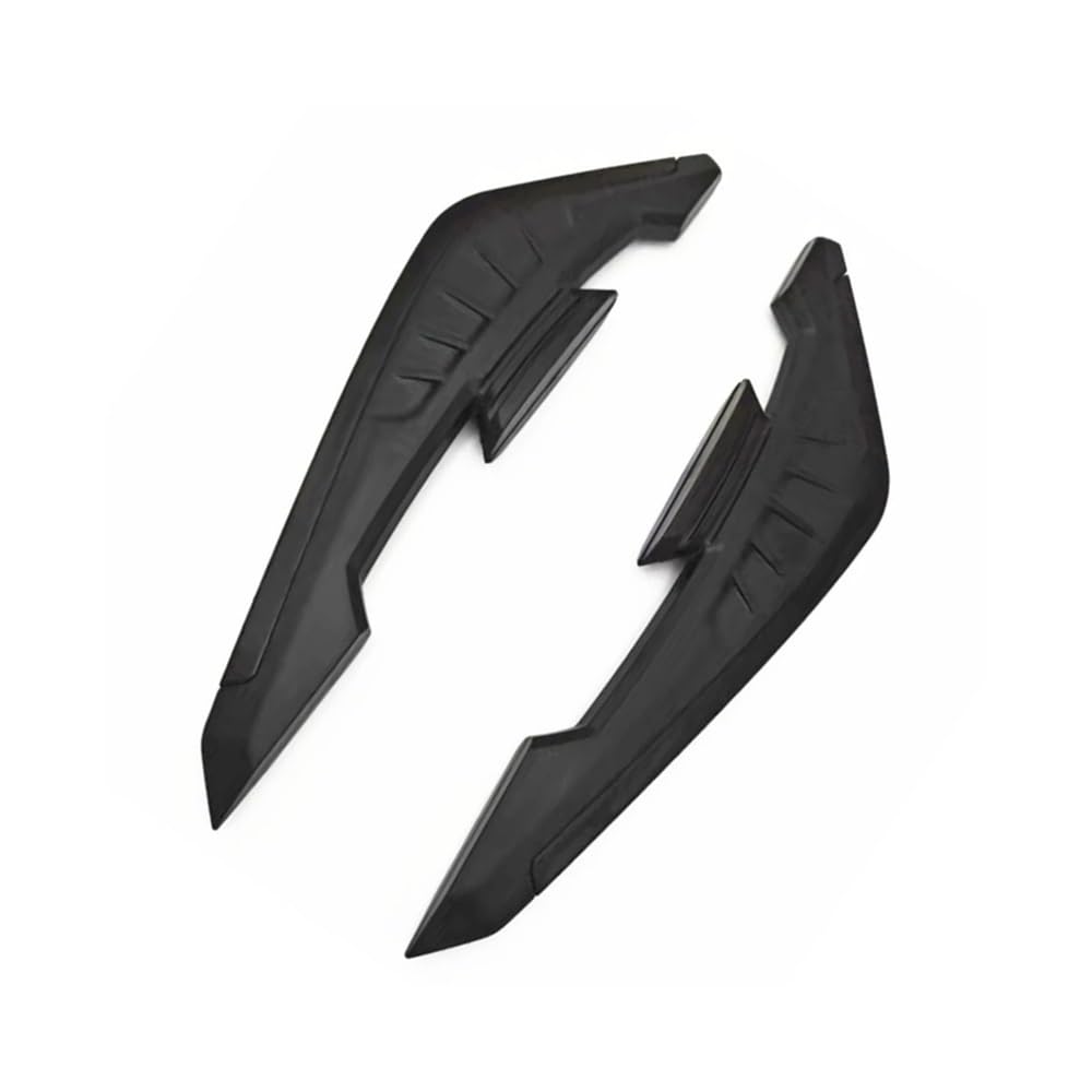 Motorrad-Spoiler Motorrad-Frontverkleidung, Aerodynamische Winglets Motorrad-Vorderseitenspoiler Flügelverkleidung Luftabweiser Für Motorrad zubehör(Black) von Jiechao