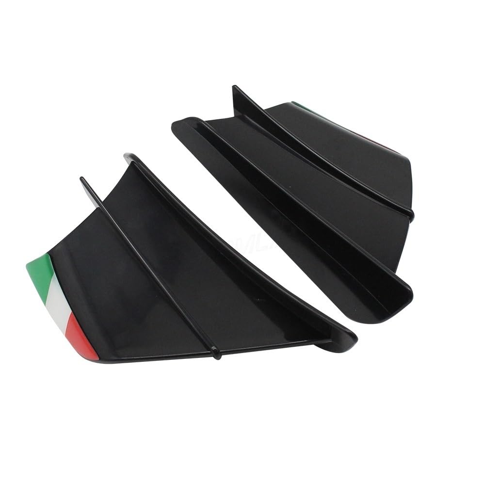 Motorrad Verkleidung Aerodynamische Winglets Seite Flügel Kit Spoiler Für CBR600RR Für CBR1000RR Für S1000RR Für R1 Für YZF Für R25 Für R3 Motorrad zubehör(Color-D) von Jiechao