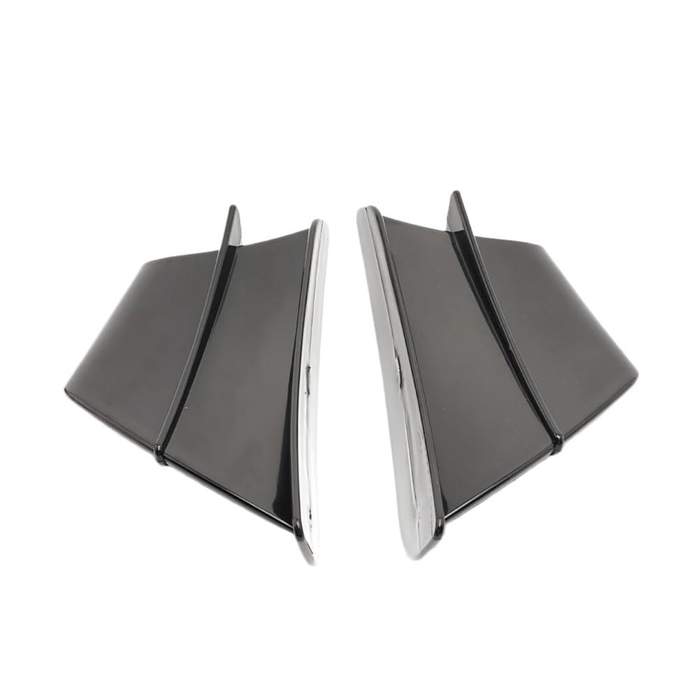 Motorrad Winglet Aerodynamische Flügel Kit Deflektor Spoiler Für Nc700 Für Nc750 Für Nc700S Für NC700X Für Cb750 Für Rvt750 Für Vt750 Motorrad zubehör(Black) von Jiechao