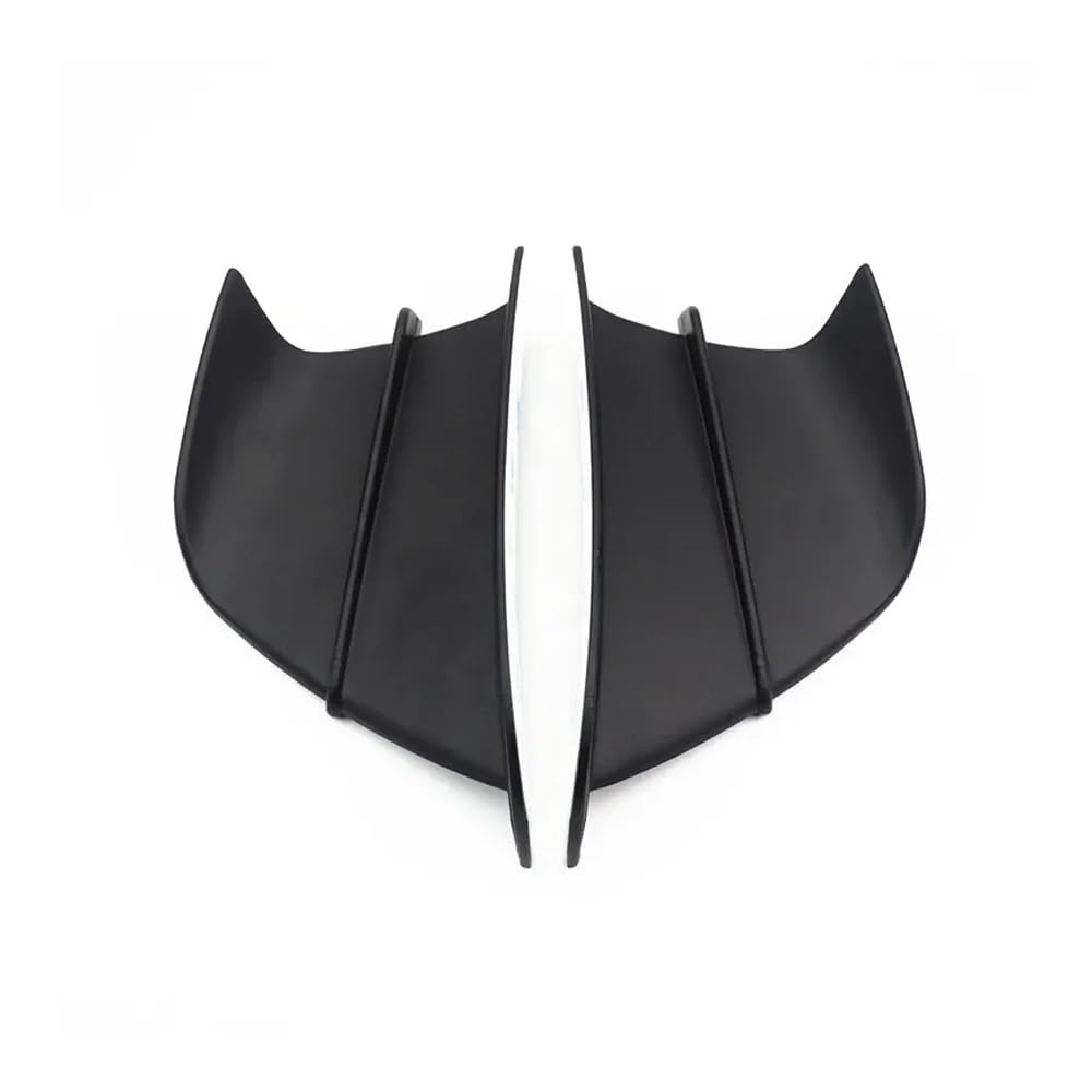 Motorrad Winglet Aerodynamische Seite Feste Schrauben Flügel Spoiler Verkleidung Für Panigale Für V4 Für V4S 2020-2023 Motorrad zubehör(Matte Black Sticker) von Jiechao