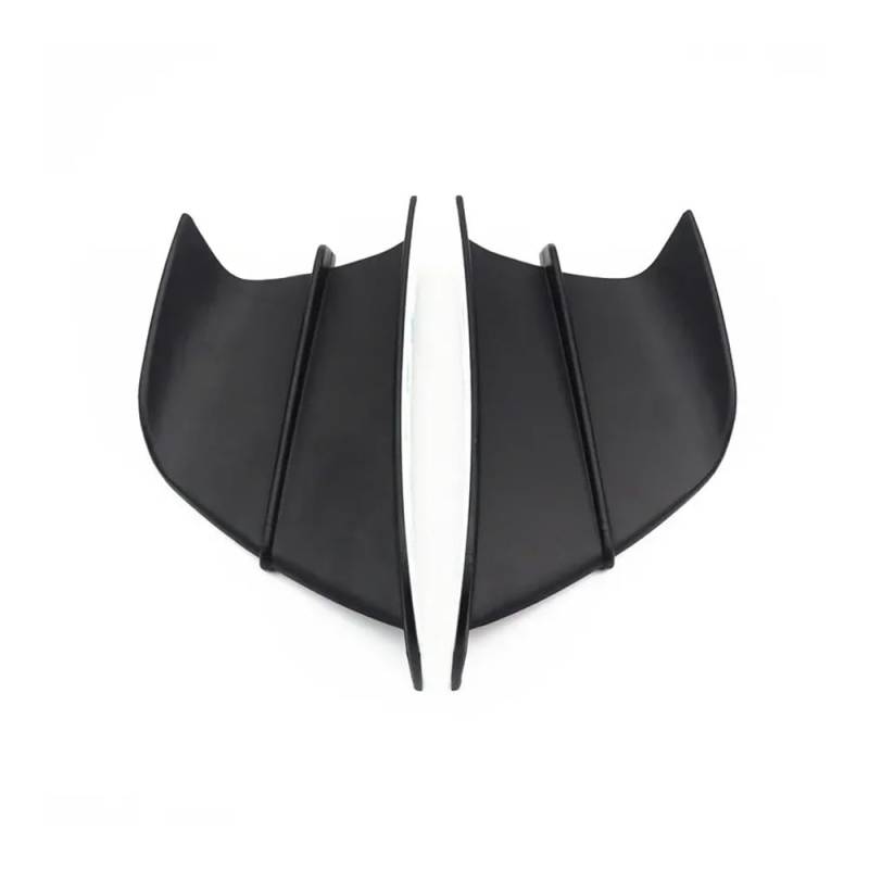 Motorrad Winglet Aerodynamische Seite Feste Schrauben Flügel Spoiler Verkleidung Für Panigale Für V4 Für V4S 2020-2023 Motorrad zubehör(Matte Black Sticker) von Jiechao
