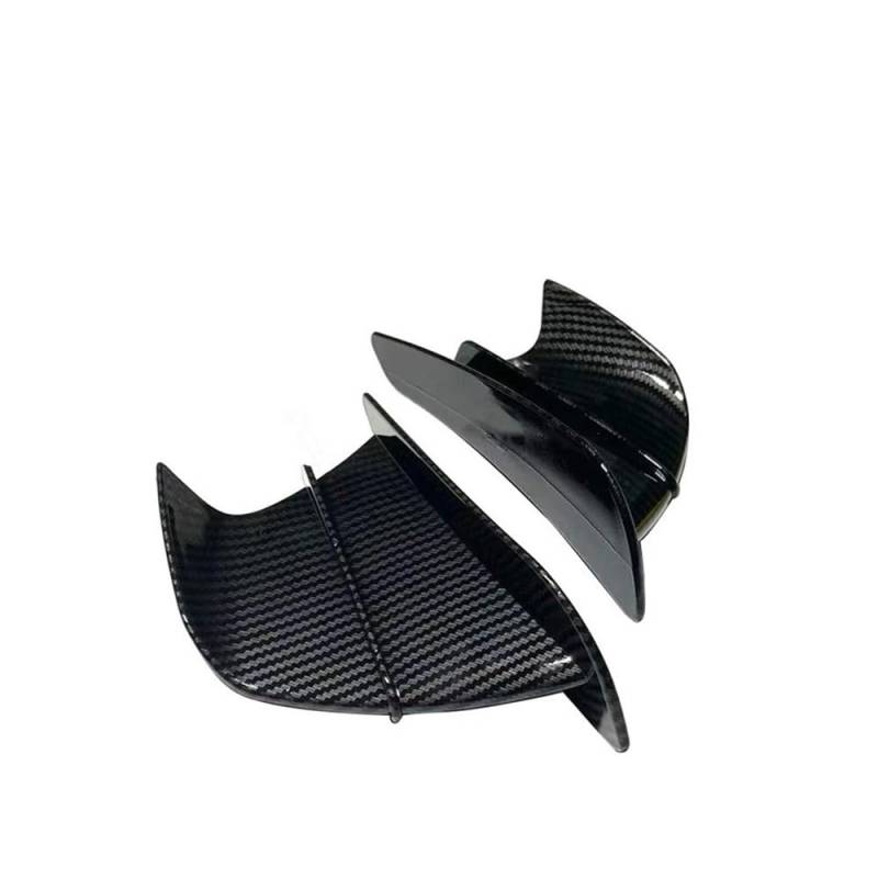 Motorrad Winglet Aerodynamische Seite Flügel Spoiler Für S1000RR Für H2 Für Ninja Für H2 Für H2R Für YZF Für R1/R6/R25 Motorrad zubehör(Color-02) von Jiechao