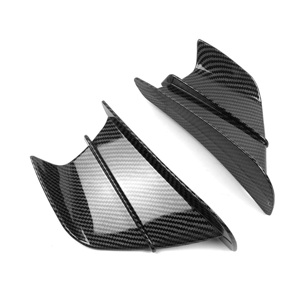 Motorrad Winglet Aerodynamischer Wing Kit Spoiler Für Motorrad zubehör(Color-2) von Jiechao