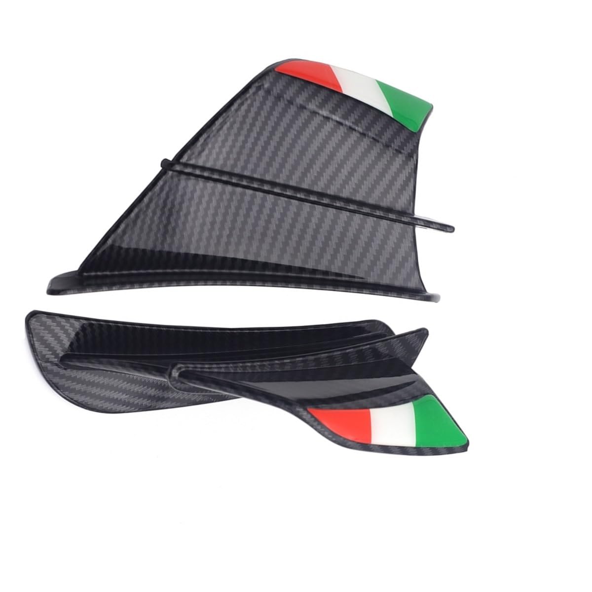 Motorrad Winglets Aerodynamische Wind Flügel Kit Spoiler Für RS1250R Für RS1250RS Für R1250GS Für Adventure LC Für R1150GS Für R1150RT Motorrad zubehör(Color-C) von Jiechao