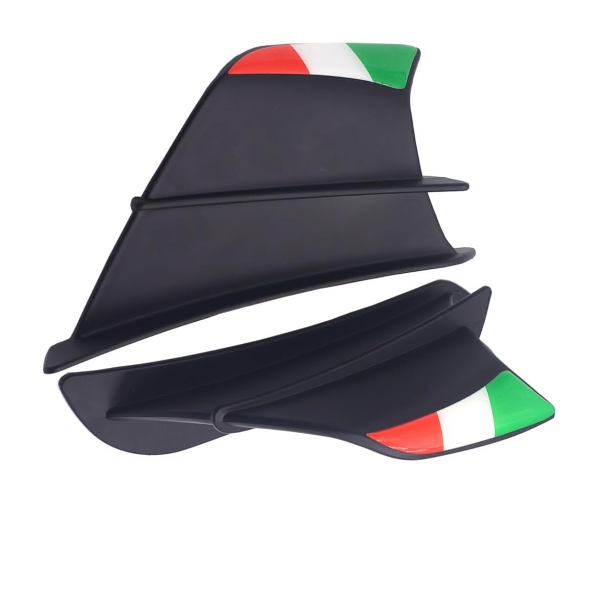 Motorrad Winglets Aerodynamische Wind Flügel Kit Spoiler Für RS1250R Für RS1250RS Für R1250GS Für Adventure LC Für R1150GS Für R1150RT Motorrad zubehör(Color-D) von Jiechao