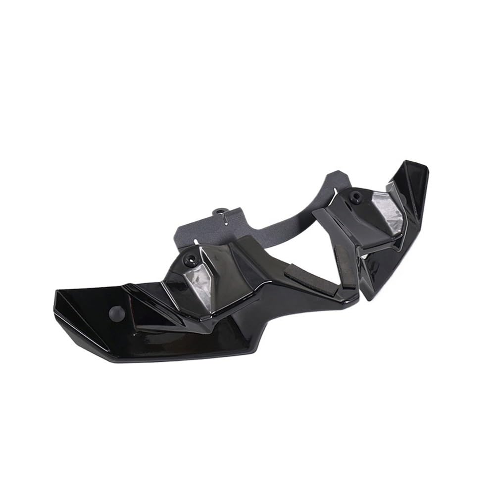 Motorrad Zubehör Frontspoiler Winglet Aerodynamische Flügel Kit Spoiler Für Z 900 FÜR Z900 2020 2021 2022 Motorrad zubehör(Bright Black) von Jiechao