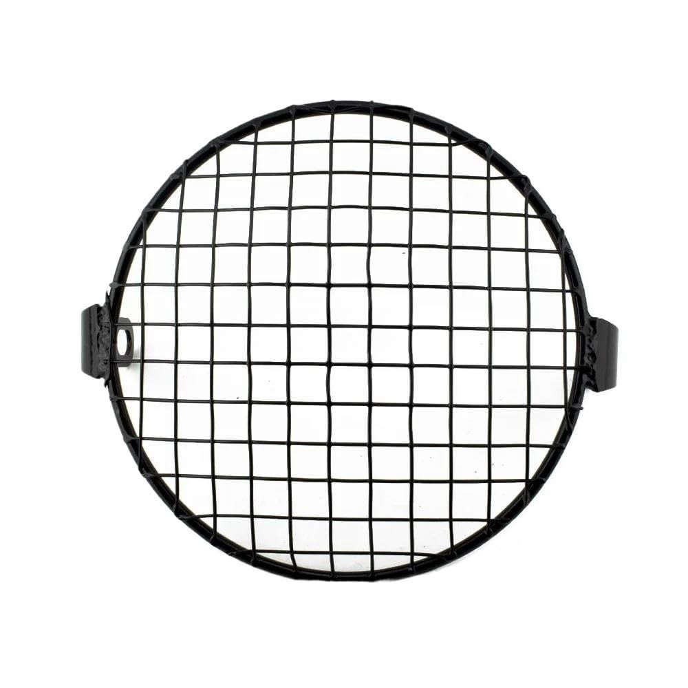 Motorradteile Für Cafe Racer Für Cruiser 6,5 "Motorrad Scheinwerfer Mesh Grill Schutz Front Lampe Mesh Grille Abdeckung Schutz Scheinwerfer Abdeckung(Style 1) von Jiechao