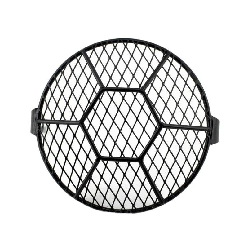 Motorradteile Für Cafe Racer Für Cruiser 6,5 "Motorrad Scheinwerfer Mesh Grill Schutz Front Lampe Mesh Grille Abdeckung Schutz Scheinwerfer Abdeckung(Style 3) von Jiechao