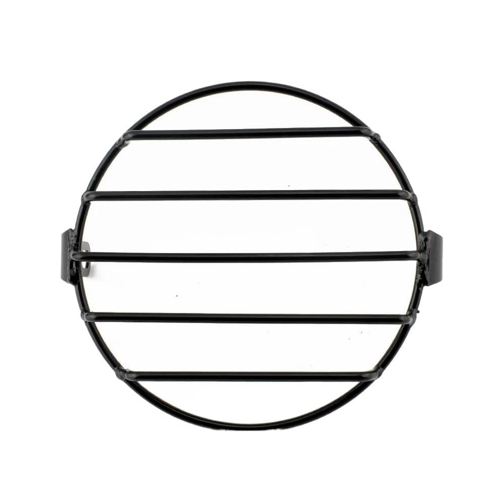 Motorradteile Für Cafe Racer Für Cruiser 6,5 "Motorrad Scheinwerfer Mesh Grill Schutz Front Lampe Mesh Grille Abdeckung Schutz Scheinwerfer Abdeckung(Style 5) von Jiechao