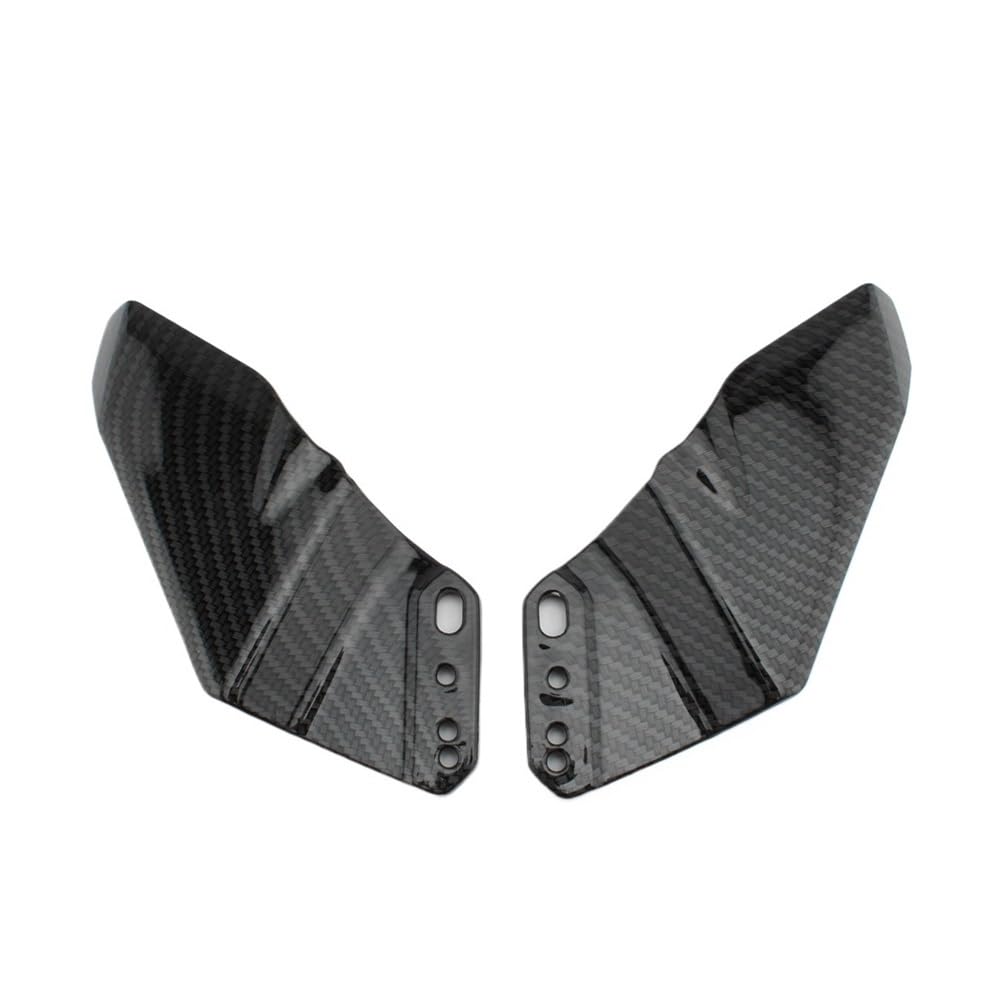 Motorradverkleidung Front Winglet Aerodynamischer Flügelsatz Spoiler Carbonfaserflügel Für Ninja 250 Für CBR600R Motorrad zubehör Motorradverkleidung Front Winglet Aerodynamischer Flügelsatz Spoiler Carbonfaserflügel Für Ninja 250 Für CBR600R Motorrad zubehör von Jiechao