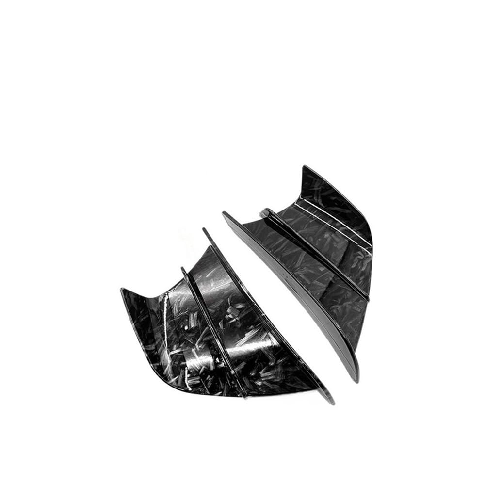 Universal Motorrad Winglet Aerodynamische Spoiler Flügel Motorrad Dekoration Aufkleber Für Motorrad zubehör(Color-02) von Jiechao