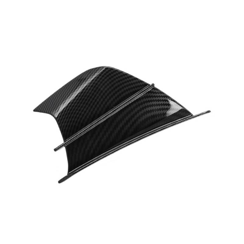 Universal Motorrad Winglets Air Deflektor Bikes Motorrad Installiert Für Windschutzscheibe Winglet Aerodynamische Flügel Kit Spoiler Motorrad zubehör(Color-01) von Jiechao