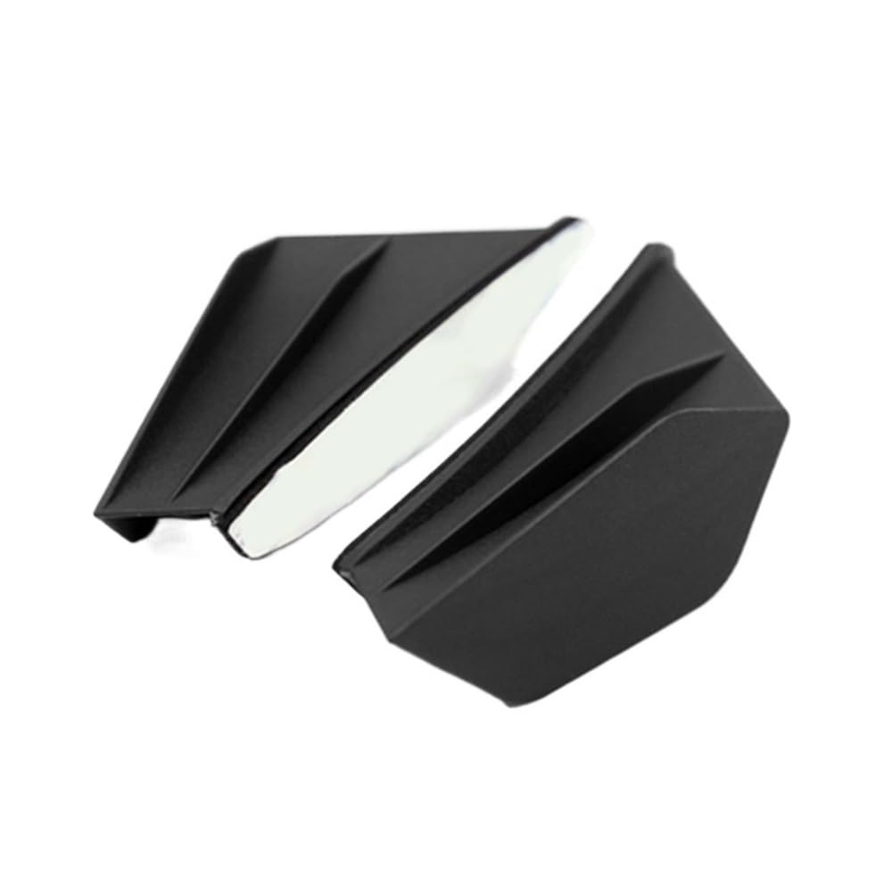 Universelle Motorrad-Winglets Aerodynamischer Spoiler Dynamischer Flügel Motorrad zubehör(Black) von Jiechao