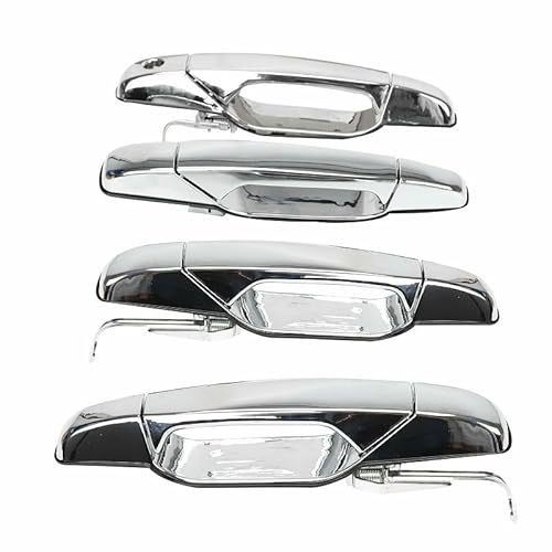 Autotürgriff Außen Vorne 4-teiliges Chrom-Türgriff-Set Für Autos, Außen, Für Tahoe Für GMC Für Yukon Für Sierra Für Denali 2007-2013, Vorne, Hinten, Links Und Rechts Auto Außentürgriff Autotürgriff Außen Vorne 4-teiliges Chrom-Türgriff-Set Für Autos, Außen, Für Tahoe Für GMC Für Yukon Für Sierra Für Denali 2007-2013, Vorne, Hinten, Links Und Rechts Auto Außentürgriff von Jifuphav
