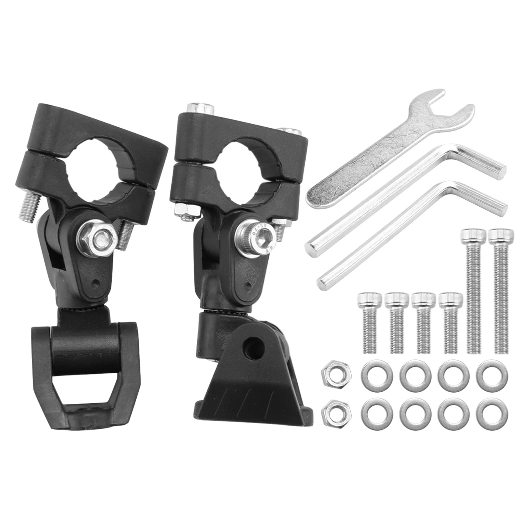 Jikoiuty Motorrad Scheinwerfer Halterung LED Zusatz Scheinwerfer Halterung für R1200GS, F800GS/F650FS in Schwarz Jikoiuty Motorrad Scheinwerfer Halterung LED Zusatz Scheinwerfer Halterung für R1200GS, F800GS/F650FS in Schwarz von Jikoiuty