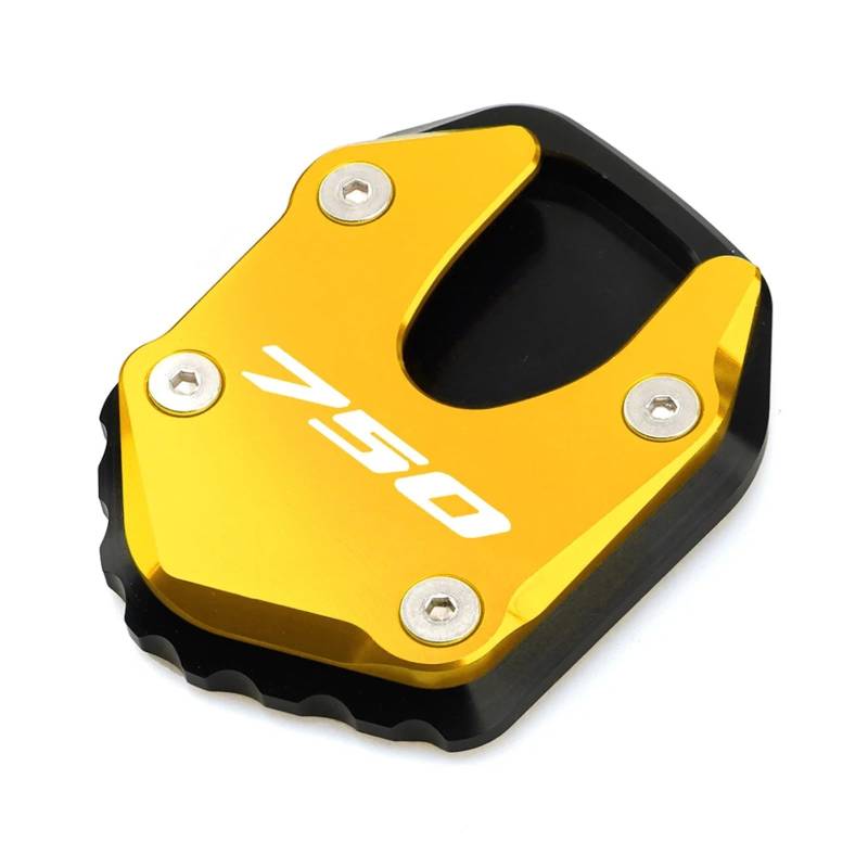 Jingyingtt CNC-Roller-Seitenständer aus Aluminiumlegierung, Park-Seitenständer-Unterstützung, Vergrößern, kompatibel mit 750 F 750 NSS750 2020 2021 2022 von Jingyingtt