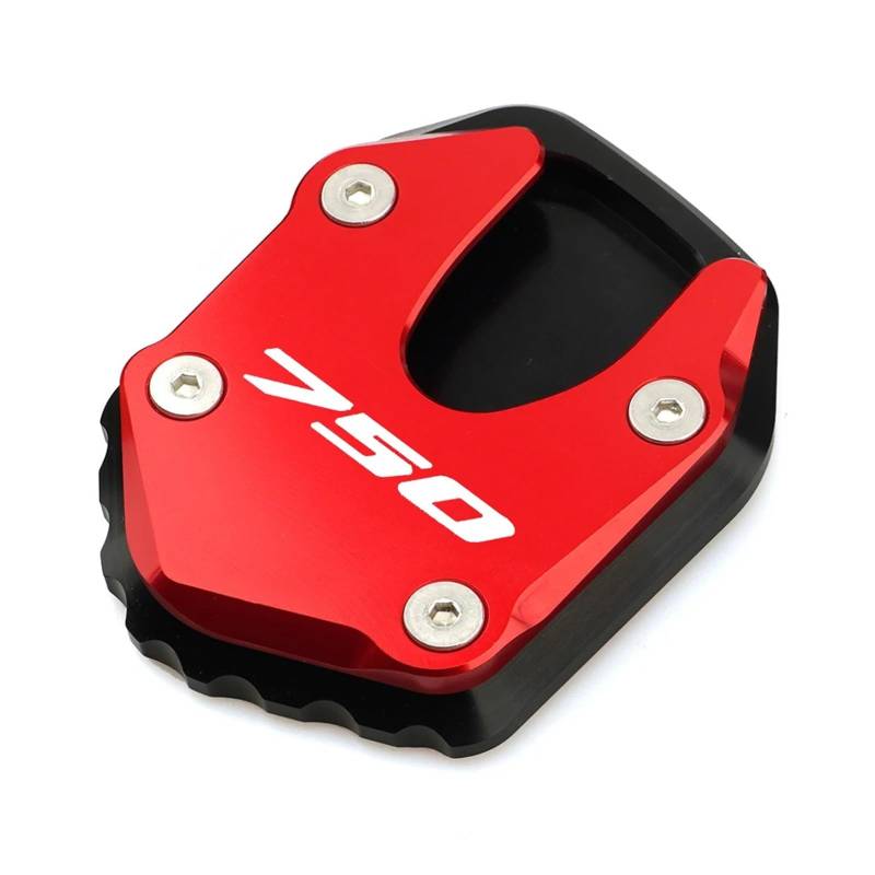Jingyingtt CNC-Roller-Seitenständer aus Aluminiumlegierung, Park-Seitenständer-Unterstützung, Vergrößern, kompatibel mit 750 F 750 NSS750 2020 2021 2022 von Jingyingtt