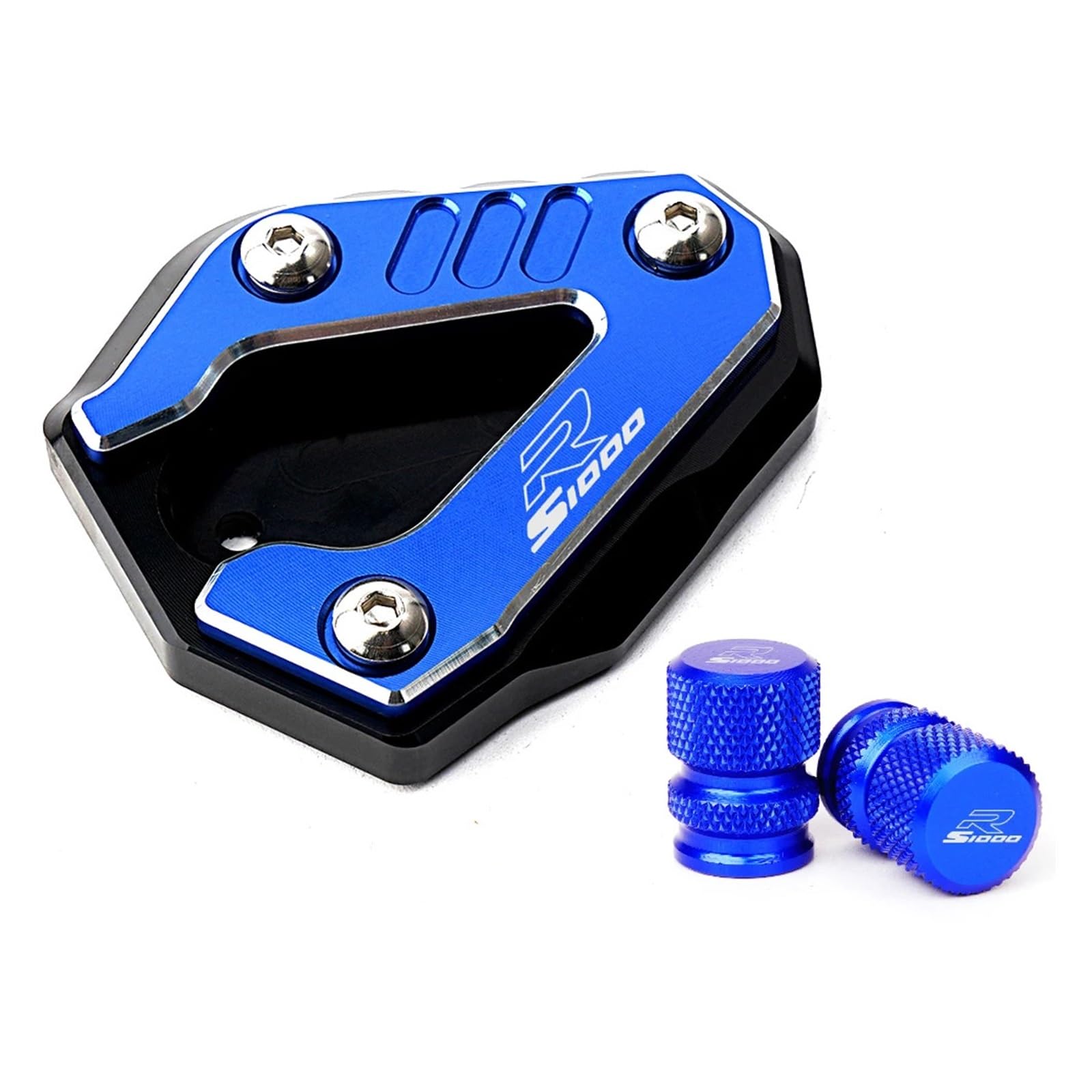 Jingyingtt Motorcycle Kickstand Side Stand Extension Pad Tire Valve Caps Compatible with S1000RR S 1000 RR 2019-2025 S1000R 2021-2025 M1000RR CNC Jingyingtt Motorcycle Kickstand Side Stand Extension Pad Tire Valve Caps Compatible with S1000RR S 1000 RR 2019-2025 S1000R 2021-2025 M1000RR CNC von Jingyingtt
