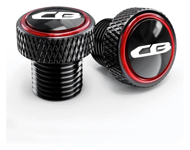 Jingyingtt Motorrad CNC Spiegellochstopfen Schrauben Bolzen Abdeckkappen Kompatibel mit CB CBR 650R CBR 650R 600RR 1000RR 500R 250RR 650F von Jingyingtt