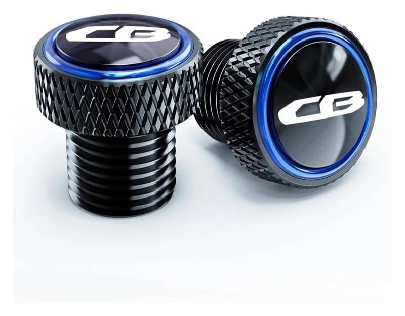 Jingyingtt Motorrad CNC Spiegellochstopfen Schrauben Bolzen Abdeckkappen Kompatibel mit CB CBR 650R CBR 650R 600RR 1000RR 500R 250RR 650F von Jingyingtt