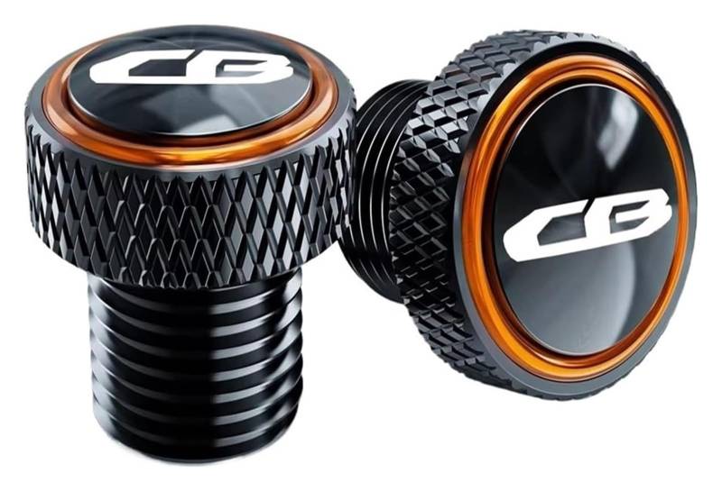 Jingyingtt Motorrad CNC Spiegellochstopfen Schrauben Bolzen Abdeckkappen Kompatibel mit CB CBR 650R CBR 650R 600RR 1000RR 500R 250RR 650F von Jingyingtt