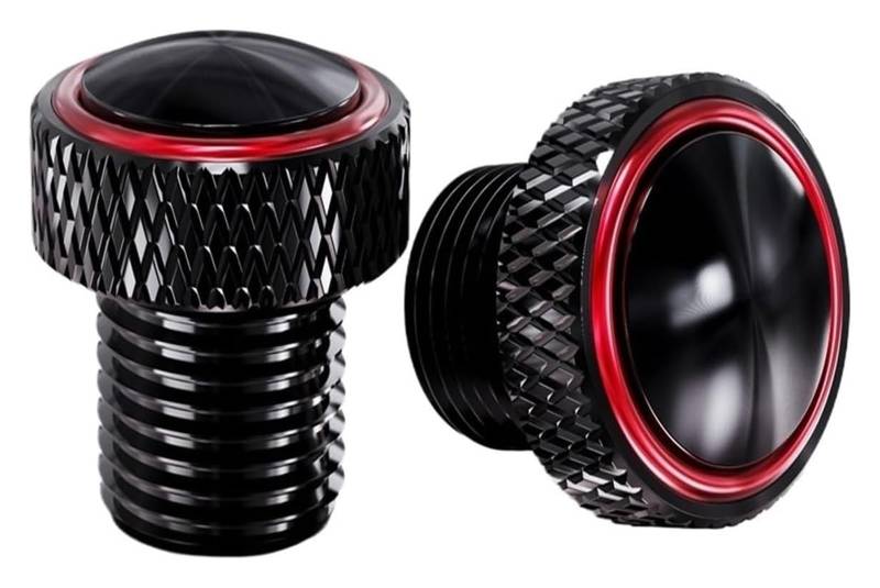 Jingyingtt Motorrad CNC Spiegellochstopfen Schrauben Bolzen Abdeckkappen Kompatibel mit CB CBR 650R CBR 650R 600RR 1000RR 500R 250RR 650F von Jingyingtt