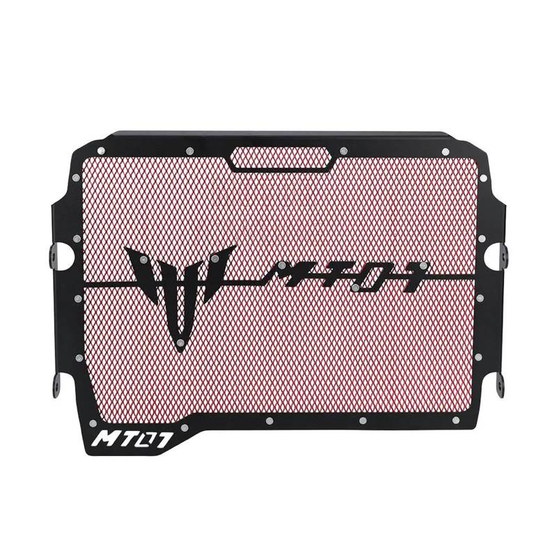 Jingyingtt Motorrad-Kühlergrillschutz, Kühlergrillabdeckung, Schutz, kompatibel mit MT07 MT-07 FZ07 2014~2024 2023 2022 21 von Jingyingtt