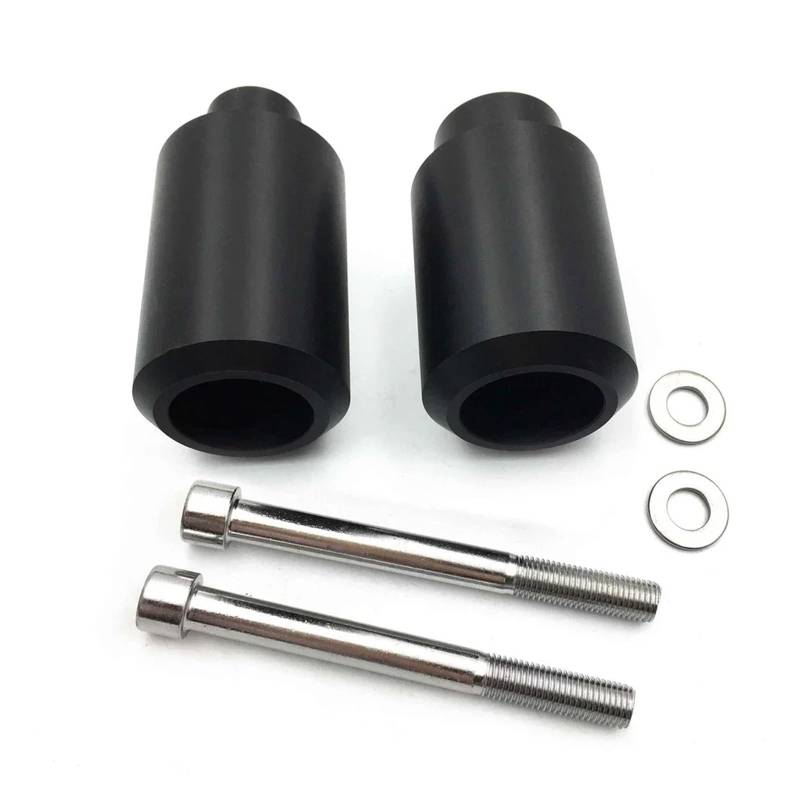 Jingyingtt Rahmen Slider Crash Protector Schwarz Motorrad Teile Kompatibel mit600 F4 / F4i 1999-2007 von Jingyingtt