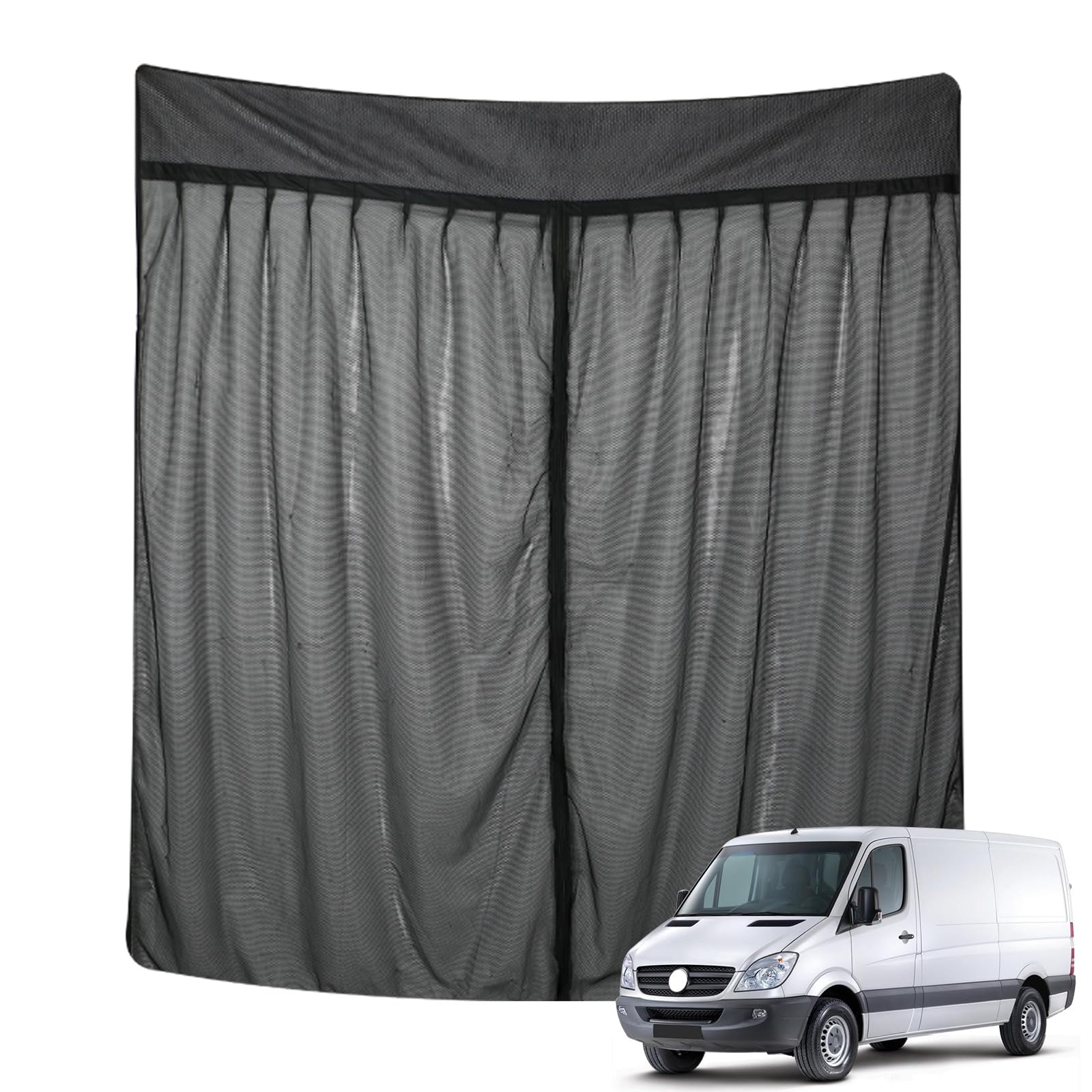 Insektennetz Ersatz für Mercedes-Benz Sprinter Low Roof, Auto Hintertür Heckklappe Insektennetz, Einschichtiges Netz Magnetische Moskitonetze Atmungsaktiv Insekten für Outdoor-Camping Insektennetz Ersatz für Mercedes-Benz Sprinter Low Roof, Auto Hintertür Heckklappe Insektennetz, Einschichtiges Netz Magnetische Moskitonetze Atmungsaktiv Insekten für Outdoor-Camping von JinsenTGG