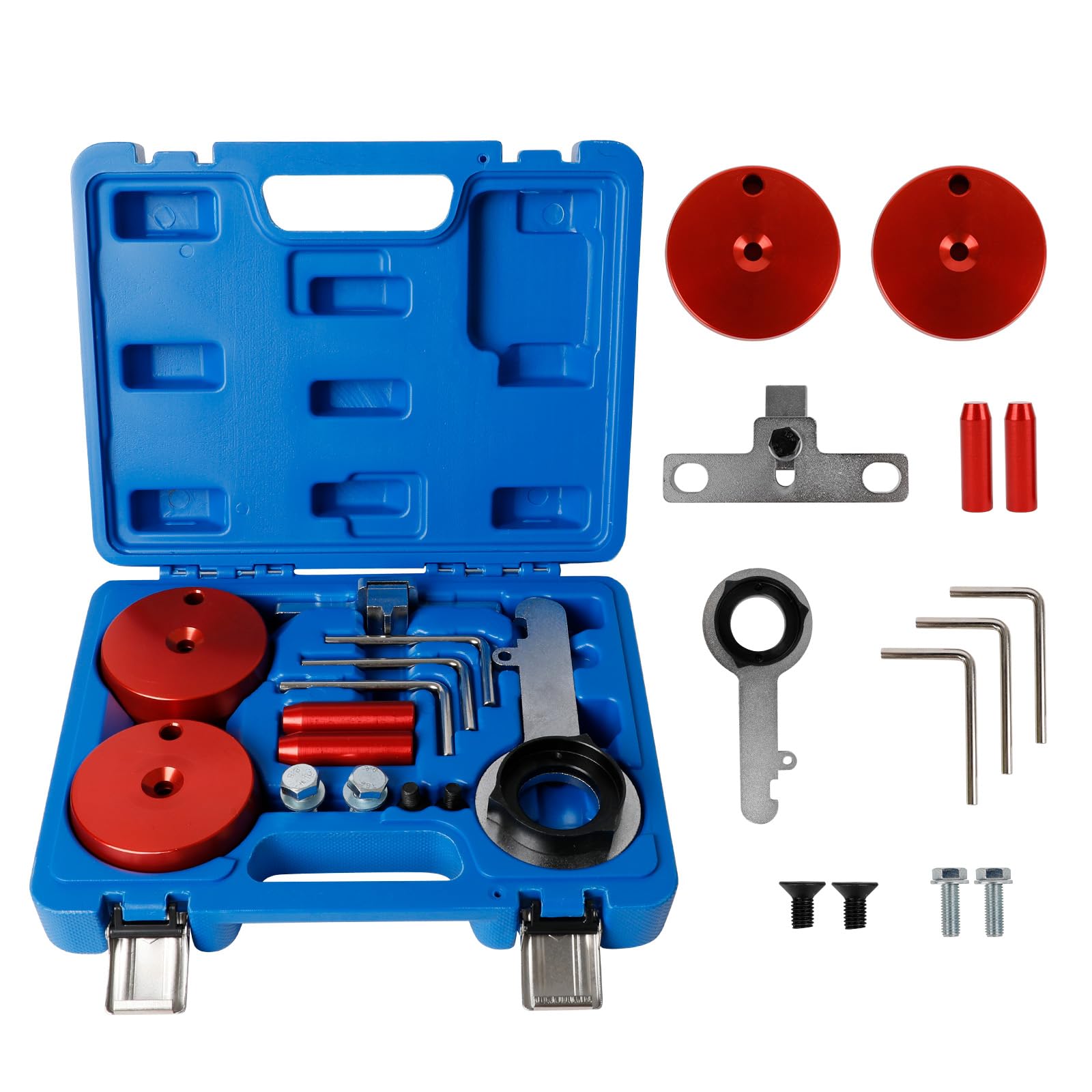 JinsenTGG Kfz Motor Einstellwerkzeug, Motor Timing Tool Kit Kompatibel mit Ford Transit/Courier/Focus/S-Max 2.0 TDCi EcoBlue, Motor Nockenwelle Arretierwerkzeug Kfz Werkzeug JinsenTGG Kfz Motor Einstellwerkzeug, Motor Timing Tool Kit Kompatibel mit Ford Transit/Courier/Focus/S-Max 2.0 TDCi EcoBlue, Motor Nockenwelle Arretierwerkzeug Kfz Werkzeug von JinsenTGG
